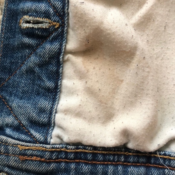 Zara Frayed Jean Jacket - Picture 8 of 9